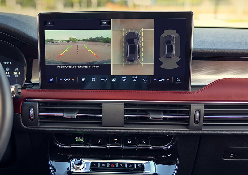 The large center touchscreen of a 2024 Lincoln Corsair® SUV is shown. | Karl Malone Lincoln in El Dorado AR